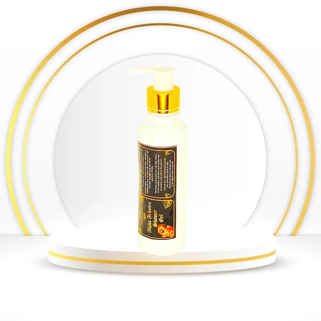 Alpha Arbutin Shower Gel- Brightening Body Wash with AHA BHA NIKKISAVY LIMITED 