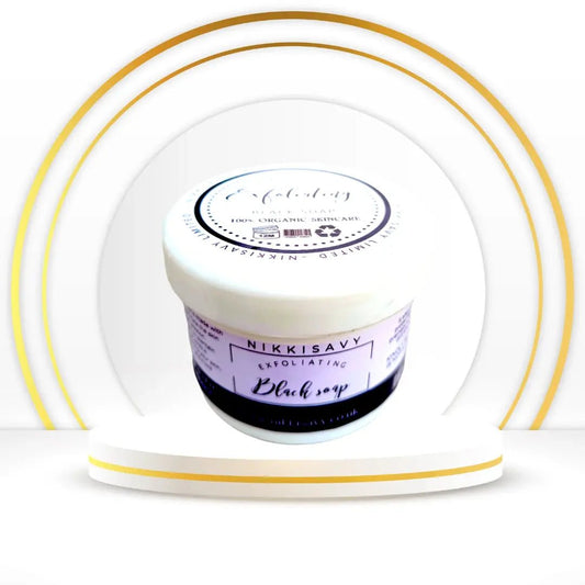 Exfoliating Black Soap NIKKISAVY LIMITED 